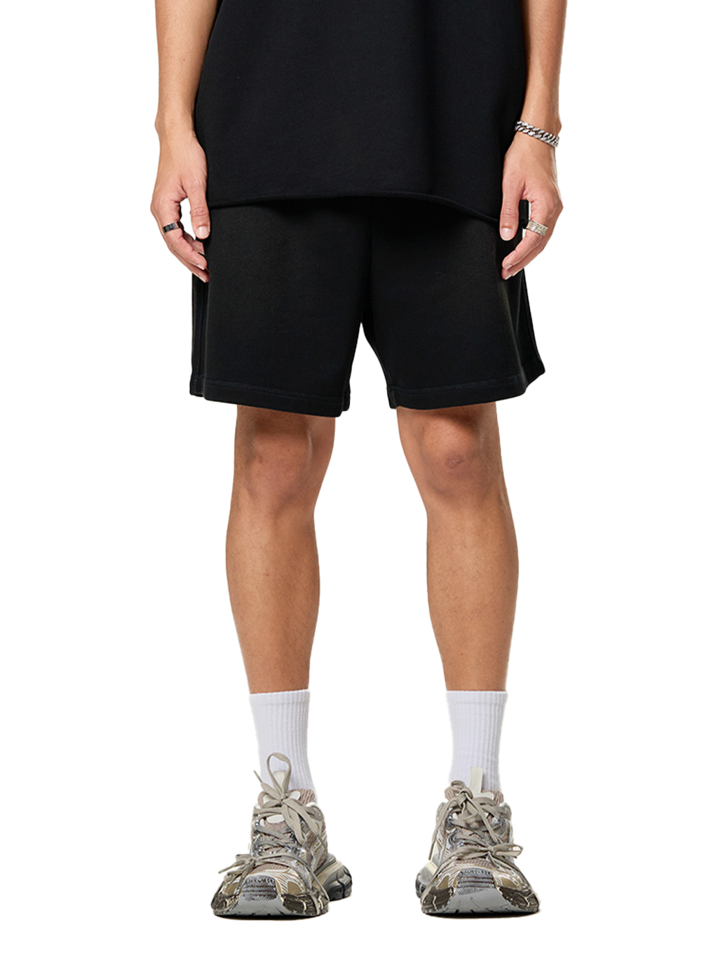 Sunfade Raw Edge Cargo Shorts – Vintage Streetwear | Tapstitch-5